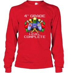 4th Grade Level Complete Back To School Gift Boys Girls Long Sleeve T-Shirt Long Sleeve T-Shirt - belovedtshirt