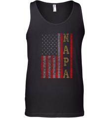 Cool Patriotic Napa US Flag Men's Tank Top Men's Tank Top - belovedtshirt