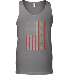 Cool Patriotic Napa US Flag Men's Tank Top Men's Tank Top - belovedtshirt