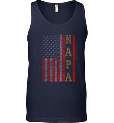 Cool Patriotic Napa US Flag Men's Tank Top