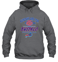Sundays Are For Jesus and Buffalo Funny Christian Football 1 Hooded Sweatshirt Hooded Sweatshirt - belovedtshirt