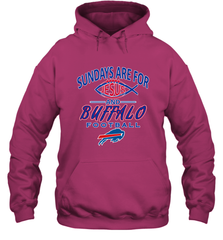 Sundays Are For Jesus and Buffalo Funny Christian Football 1 Hooded Sweatshirt Hooded Sweatshirt - belovedtshirt