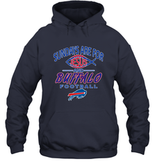 Sundays Are For Jesus and Buffalo Funny Christian Football 1 Hooded Sweatshirt Hooded Sweatshirt - belovedtshirt