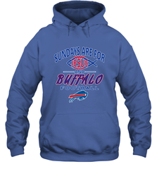 Sundays Are For Jesus and Buffalo Funny Christian Football 1 Hooded Sweatshirt Hooded Sweatshirt - belovedtshirt