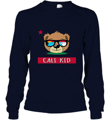 Boys California Bear _ Cali Kid Surf Long Sleeve T-Shirt Long Sleeve T-Shirt - belovedtshirt