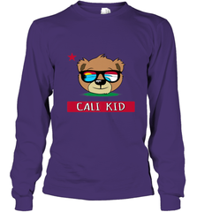 Boys California Bear _ Cali Kid Surf Long Sleeve T-Shirt Long Sleeve T-Shirt - belovedtshirt