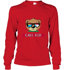 Boys California Bear _ Cali Kid Surf Long Sleeve T-Shirt Long Sleeve T-Shirt - belovedtshirt