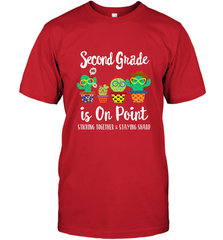 2nd Grade is on point, 1st day of school cactus teacher gift Men's T-Shirt Men's T-Shirt - belovedtshirt