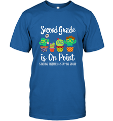2nd Grade is on point, 1st day of school cactus teacher gift Men's T-Shirt Men's T-Shirt - belovedtshirt