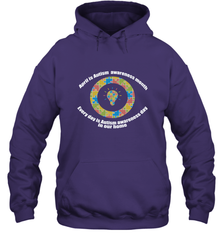 April is autism awareness month , Every day is Autism awareness day in our home AutismT shirt Hooded Sweatshirt Hooded Sweatshirt - belovedtshirt