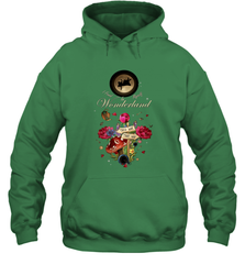I Found Myself In Wonderland  Alice In Wonderland Hooded Sweatshirt Hooded Sweatshirt - belovedtshirt