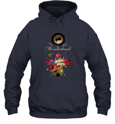 I Found Myself In Wonderland  Alice In Wonderland Hooded Sweatshirt