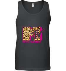 MTV Logo Leopard Print Men's Tank Top Men's Tank Top - belovedtshirt