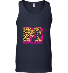 MTV Logo Leopard Print Men's Tank Top Men's Tank Top - belovedtshirt