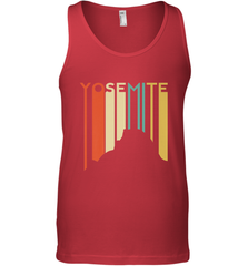 Yosemite National Park Retro Half Dome El Capitan Cali Men's Tank Top Men's Tank Top - belovedtshirt