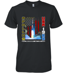 Apollo 11 50th Anniversary Moon Landing 1969 2019 Science Men's Premium T-Shirt Men's Premium T-Shirt - belovedtshirt