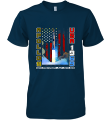 Apollo 11 50th Anniversary Moon Landing 1969 2019 Science Men's Premium T-Shirt Men's Premium T-Shirt - belovedtshirt