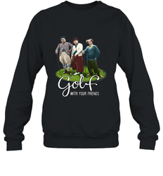 The Three Stooges Golf With Your Friends Crewneck Sweatshirt