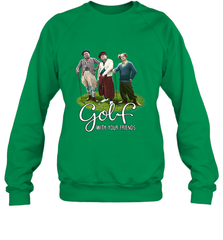 The Three Stooges Golf With Your Friends Crewneck Sweatshirt Crewneck Sweatshirt - belovedtshirt