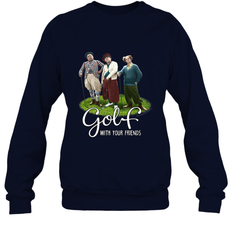 The Three Stooges Golf With Your Friends Crewneck Sweatshirt
