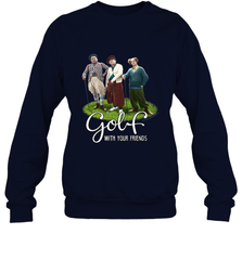 The Three Stooges Golf With Your Friends Crewneck Sweatshirt Crewneck Sweatshirt - belovedtshirt