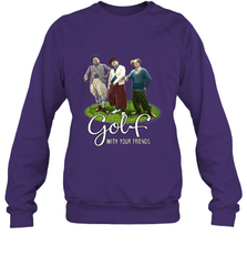 The Three Stooges Golf With Your Friends Crewneck Sweatshirt Crewneck Sweatshirt - belovedtshirt