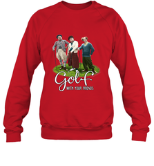 The Three Stooges Golf With Your Friends Crewneck Sweatshirt Crewneck Sweatshirt - belovedtshirt