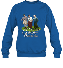 The Three Stooges Golf With Your Friends Crewneck Sweatshirt Crewneck Sweatshirt - belovedtshirt