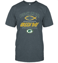 Sundays Are For Jesus and Green Bay Funny Christian Football 1 Men's T-Shirt Men's T-Shirt - belovedtshirt