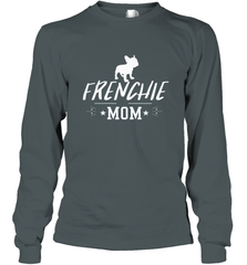 Womens French Bulldog Mom Frenchie Mom T shirt Dog Lover Tees Long Sleeve T-Shirt Long Sleeve T-Shirt - belovedtshirt