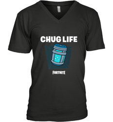 Fortnite Chug Life Men's V-Neck