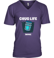 Fortnite Chug Life Men's V-Neck Men's V-Neck - belovedtshirt