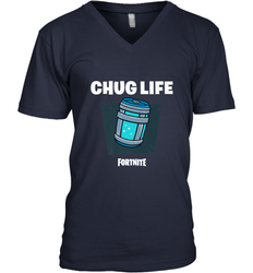 Fortnite Chug Life Men's V-Neck