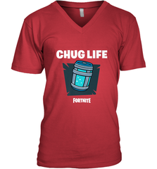 Fortnite Chug Life Men's V-Neck Men's V-Neck - belovedtshirt