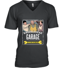 Knucklehead Garage Men's V-Neck Men's V-Neck - belovedtshirt