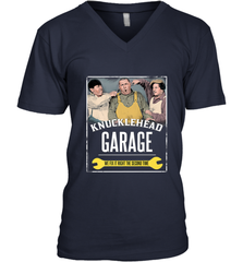 Knucklehead Garage Men's V-Neck Men's V-Neck - belovedtshirt