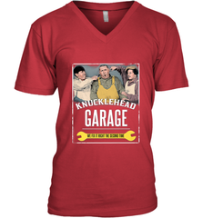 Knucklehead Garage Men's V-Neck Men's V-Neck - belovedtshirt