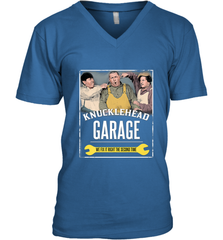 Knucklehead Garage Men's V-Neck Men's V-Neck - belovedtshirt