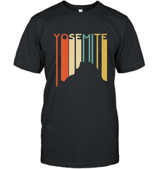Yosemite National Park Retro Half Dome El Capitan Cali Men's T-Shirt Men's T-Shirt - belovedtshirt