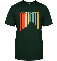 Yosemite National Park Retro Half Dome El Capitan Cali Men's T-Shirt Men's T-Shirt - belovedtshirt