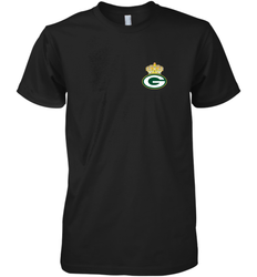 NFL Green Bay Packers Logo Champion Crown 1 Men's Premium T-Shirt