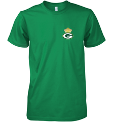 NFL Green Bay Packers Logo Champion Crown 1 Men's Premium T-Shirt Men's Premium T-Shirt - belovedtshirt