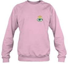 NFL Green Bay Packers Logo Champion Crown 1 Crewneck Sweatshirt Crewneck Sweatshirt - belovedtshirt