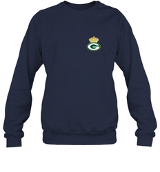 NFL Green Bay Packers Logo Champion Crown 1 Crewneck Sweatshirt