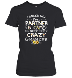 Crazy Grandma Partner in Crime design Women's T-Shirt