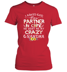 Crazy Grandma Partner in Crime design Women's T-Shirt Women's T-Shirt - belovedtshirt