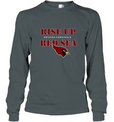 Arizona Cardinals NFL Rise Up Red Sea Long Sleeve T-Shirt Long Sleeve T-Shirt - belovedtshirt