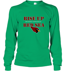 Arizona Cardinals NFL Rise Up Red Sea Long Sleeve T-Shirt Long Sleeve T-Shirt - belovedtshirt