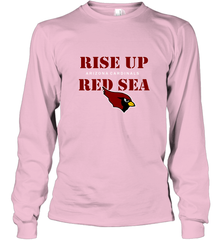 Arizona Cardinals NFL Rise Up Red Sea Long Sleeve T-Shirt Long Sleeve T-Shirt - belovedtshirt