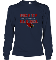 Arizona Cardinals NFL Rise Up Red Sea Long Sleeve T-Shirt